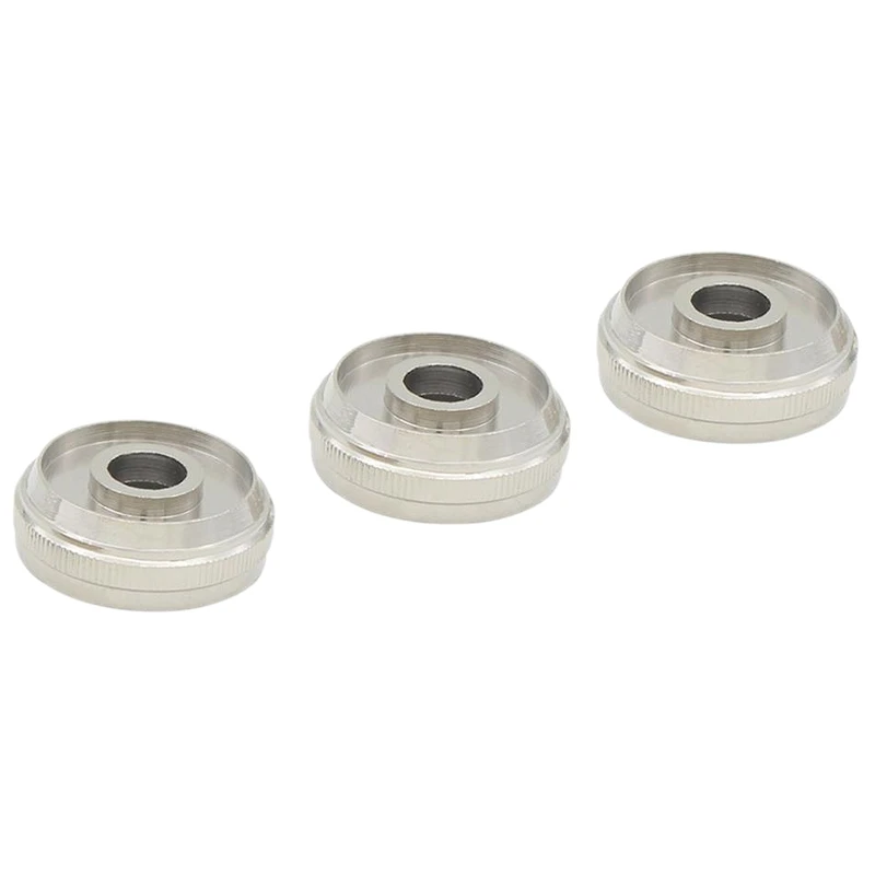 

3 Pcs Silver Trumpet Valve Cap Screw Trumpet Replacement Parts Accessory
