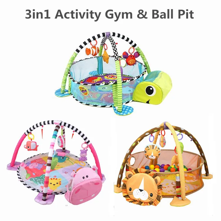 

Multi-functional Infant Prevention of Urinary Turtle Oceans Game Mat Climbing Pad Fitness Rack Baby Educational Toy