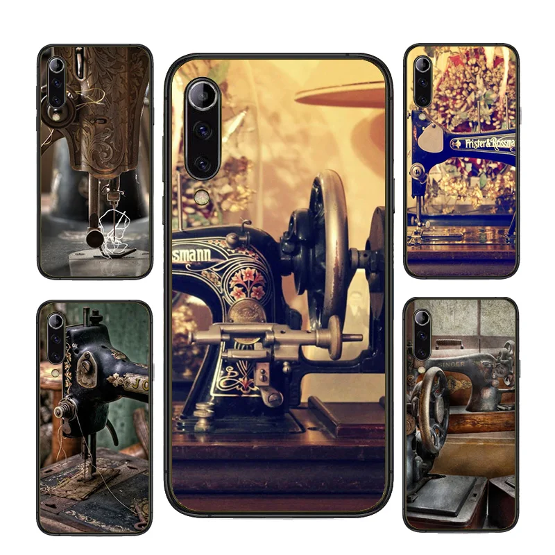 Винтажные Швейные машины krajew чехол для телефона Huawei P10 P20 P30 P40 Mate 10 20 30 40 Pro Lite P Smart