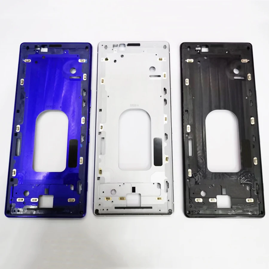 Для sony Xperia 1 OEM средняя рамка Середина корпус с боковыми кнопками для sony Xperia 1 Xperia XZ4 металл