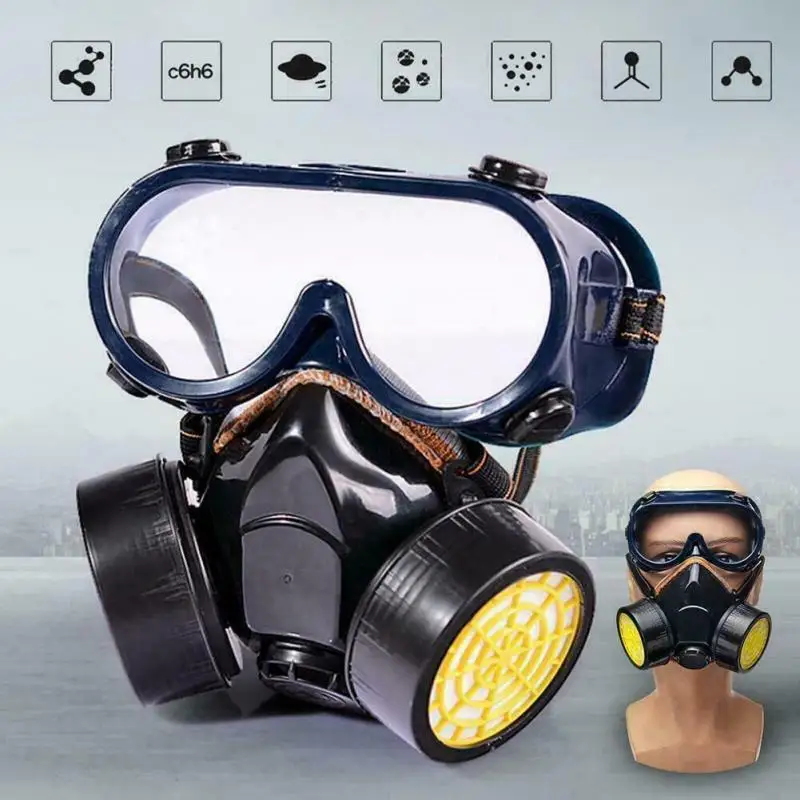 

Mask 6200 19 In 1 PM2.5 Industrial Gas Mask Half Face Painting Spraying Respirator ffp3 Safety Work Filter washable Mask ffp2