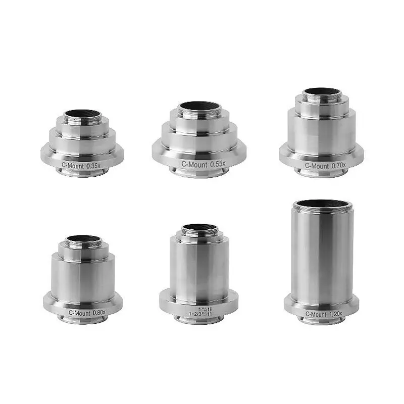 

0.35X 0.55X 0.7X 0.8X 1X 1.2X CCD Camera TV Adapter C Mount for Leica DM Series Biological Microscope Stereo Microscopio