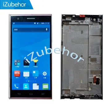 

5.0" Black White Pink lcd For ZTE Star 1 S2002 LCD display with touch screen sensor digitizer + Frame assembly free shipping