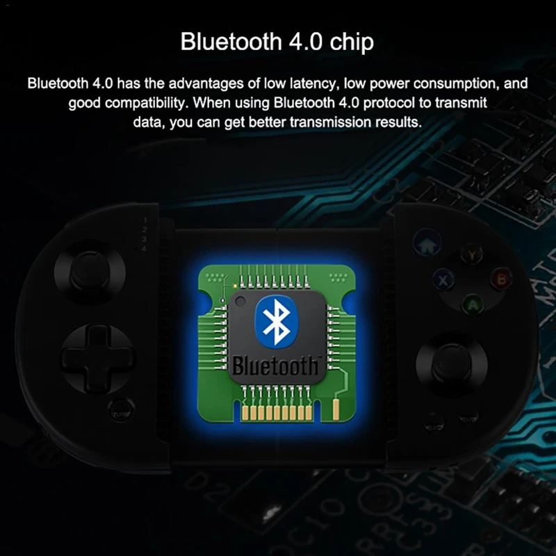 OPQ-X6 Pro Bluetooth 2,4G беспроводной геймпад с функцией Turbo игровой контроллер для телефона для PUBG для IOS Android