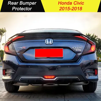 

Rear Bumper Lip Diffuser For Honda Civic 2015 2016 2017 2018 Rear Bumper Diffuser Bumpers Protector For honda civic