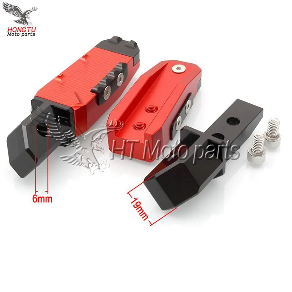 Мотоцикл с ЧПУ 3D задняя подножка подножки педали для Honda CBR600 F4 F4i CBR600RR F5 CBR900 CBR929 954 CBR1000RR