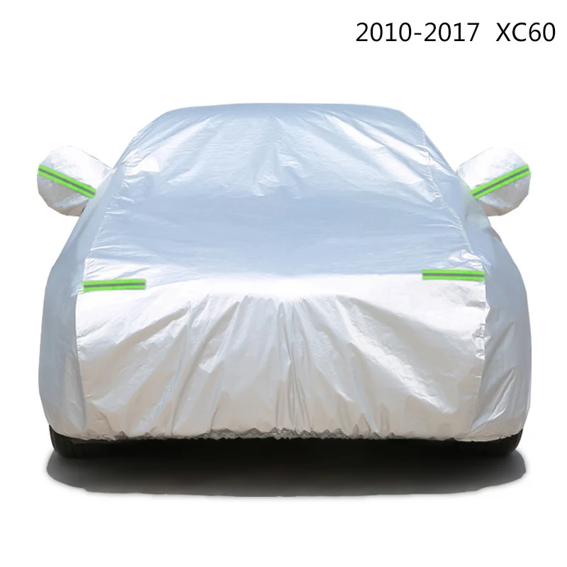 Для Volvo xc60 ткань Оксфорд Одежда v60 xc90 s90 xc40 s60 автомобильный чехол одежда Солнцезащитный козырек- автомобильные аксессуары - Название цвета: 2010-2017 xc60