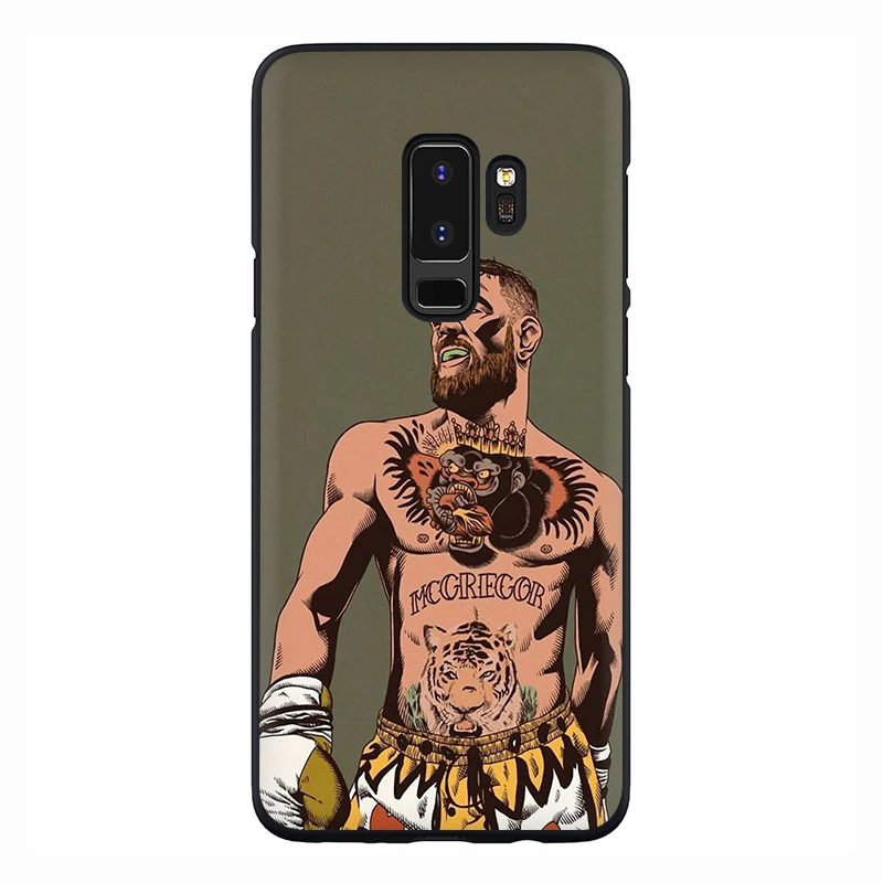 EWAU Конор Макгрегор UFC силиконовый чехол для телефона для Samsung Galaxy S6 S7 край S8 S9 S10 плюс S10e Note 8, 9, 10, M10 20 30 40 - Цвет: B9