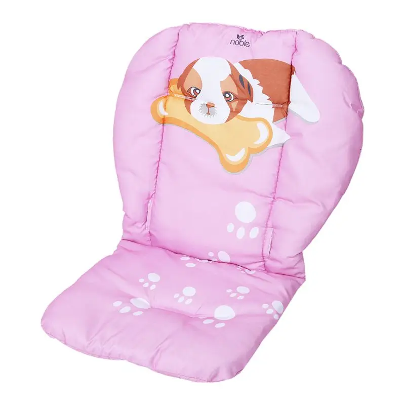 Pink ТОЛСТЫЙ цветной детский коврик для пола дышащая подстилка для коляски подкладка для автомобильного сиденья Коляска Подушка для коляски хлопковый коврик 70x47x34c - Цвет: Pink