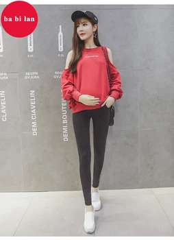 

2020 new maternity dress pregnant women tight pants jeans pants stretch pregnant women feet lift pants stretch lift jeans