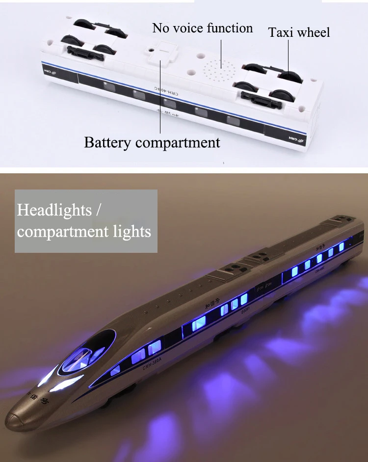 Сплав гармония пульт дистанционного управления высокоскоростной поезд Игрушка высокоскоростной поезд Emu Детская электрическая модель игрушки для детей