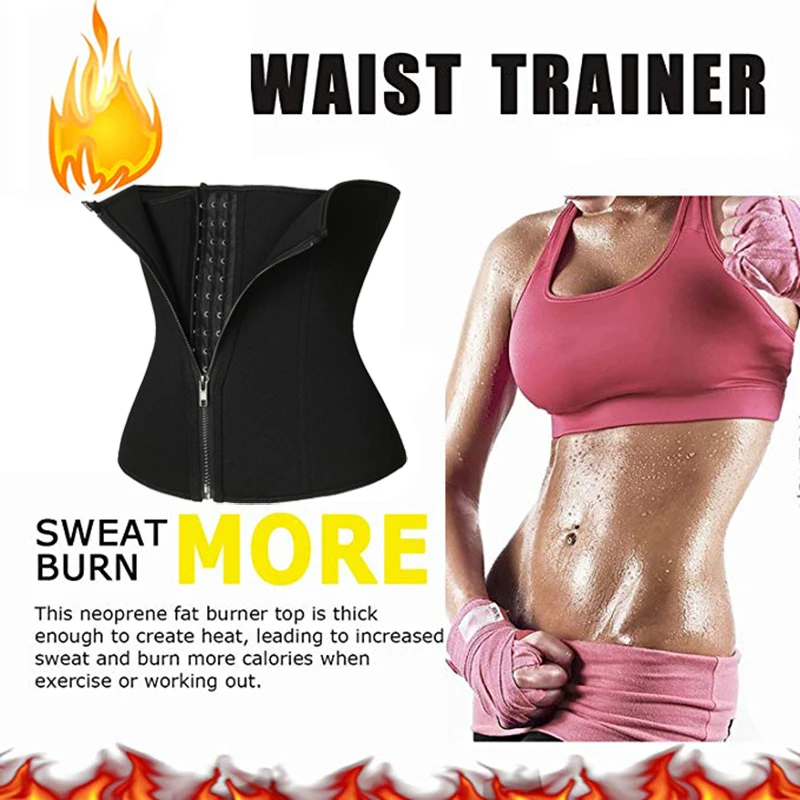 Waist Trainer Sexy Body Shaper S-3XL 6 Steel Bone Neoprene Underbust Corset Waist Cincher Slimming modeling strap Belt Shapewear