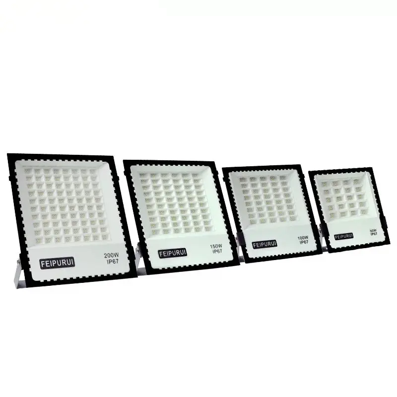 

LED 50W 100W 150W 200W flood light AC 85-265V waterproof IP67 spotlight outdoor lighting garden wall hanging street light