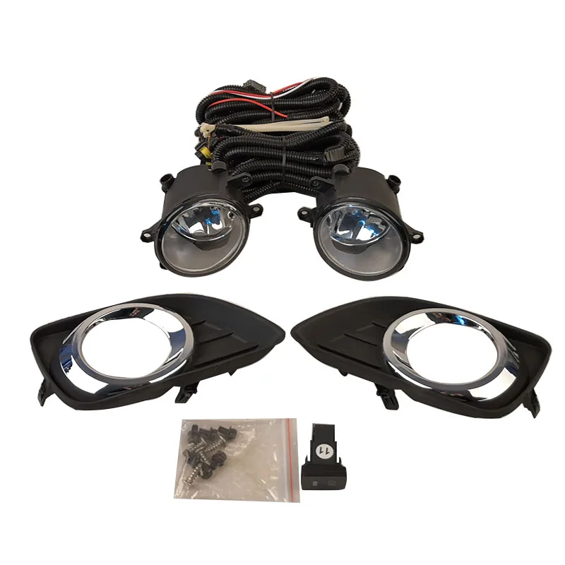 

Suitable for Toyota CAMRY 2009 2010 2011 front bumper fog lamp with switch wire group fog lamp frame bulb H11 12v 55w