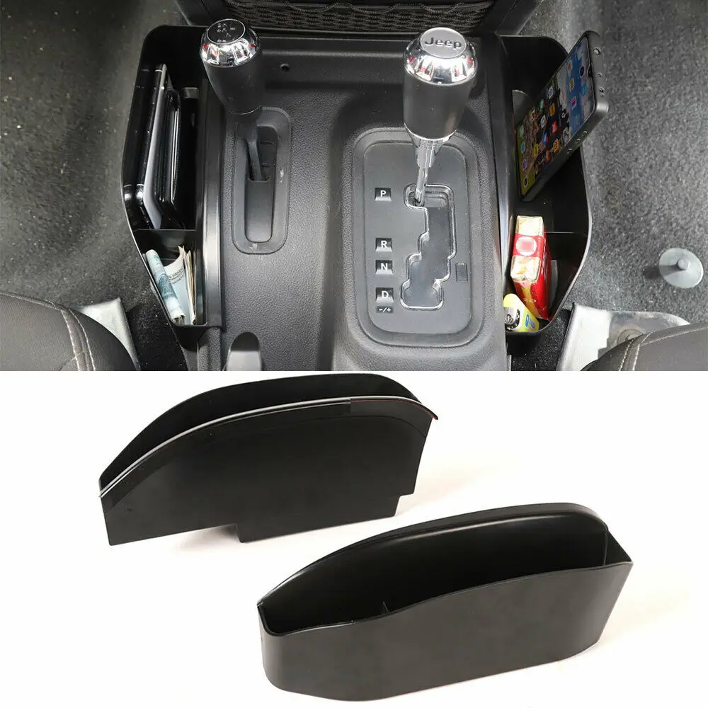 Для Jeep Wrangler JK JKU 2011- Автомобильный Центр подлокотник коробка для хранения держатель Контейнер