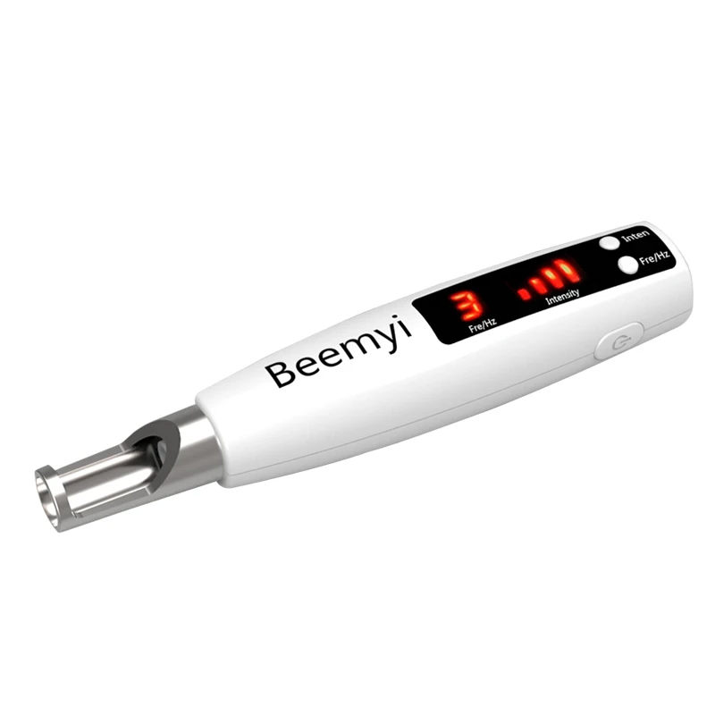 TheShy Портативный usb зарядка красный синий светильник Лазерная пикосекундная ручка удаление татуировок моль веснушки темное пятно удаление черного пигмента - Цвет: Красный