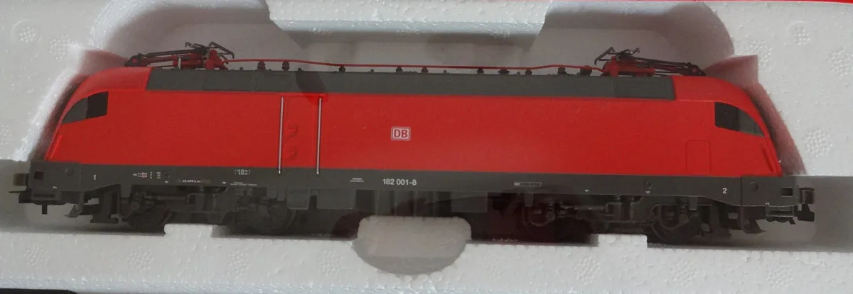 Немецкая классическая модель поезда 57171 электрические локомотивы, двухэтажные пассажирские пассажиры и трековый контроллер