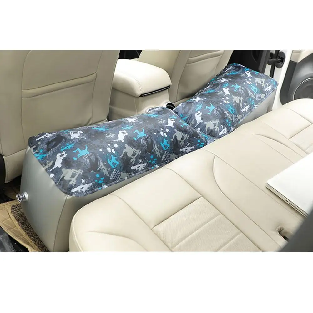 Car Iatable Mattress Travel Bed Mattress Back Seat Gap Pad Air Bed Cushion For Car Travel Outdoor Camping