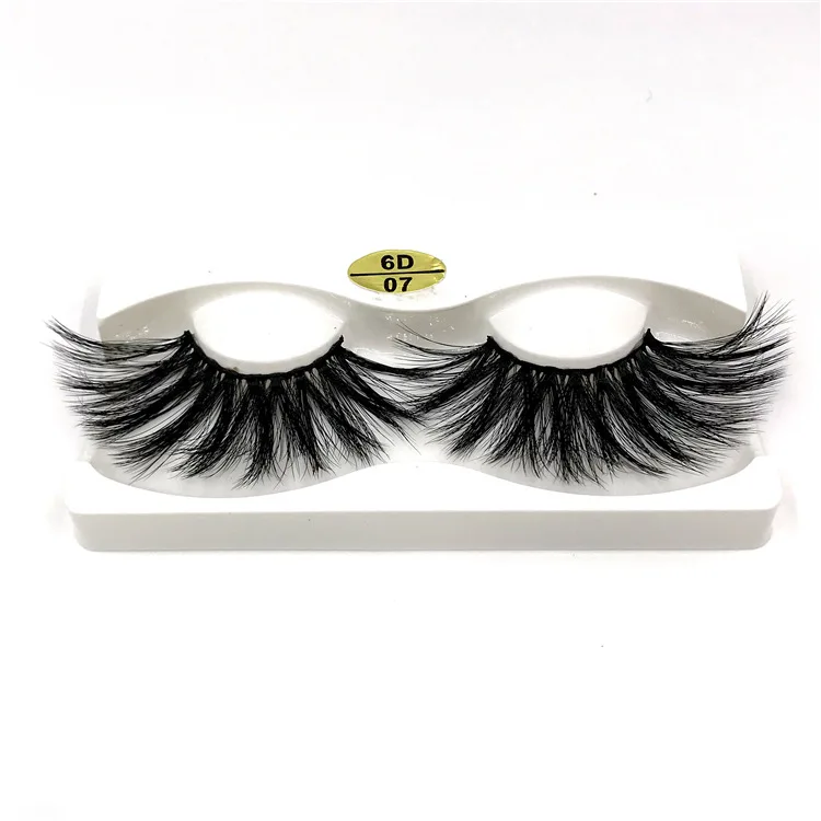 

25mm False Eyelashes Mink Eyelashes High Quality 3D Real Mink Lashes Extension Soft Dramatic Long Makeup
