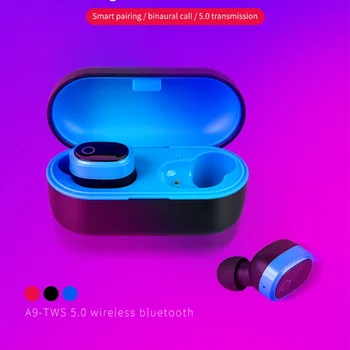 

Mini Bluetooth headset 10 working hours waterproof wireless earbuds earphones hands-free car phone movement
