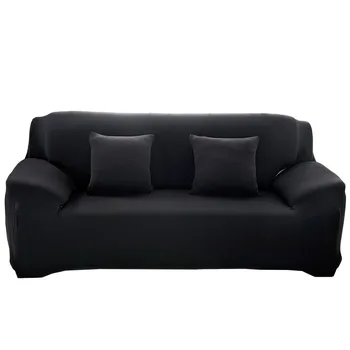 

soild covers on the sofa armchairs couch cover fabric slipcover elastic Corner sofa cover l shaped stretch furniture sofa cover