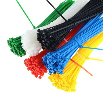 

100PCS/Pack Cable Tie 3*150 Self-Locking Plastic Seal Colorful Nylon Tie Wire Cable Zip 3x150mm Width 2.5MM Length 15CM