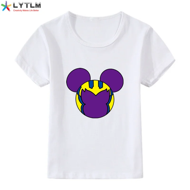 Футболка LYTLM Thanos детская забавная футболка с героями мультфильмов рубашки в стиле Хэллоуин для детей Koszulki Chlopiece Мстители Детские футболки с длинными рукавами