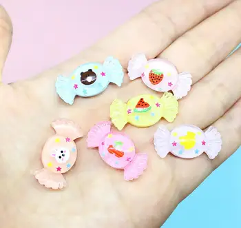 

Fruit animal Resin Candy Decoration Crafts Flatback Cabochon Embellishments For Scrapbooking Home DIY Supplies