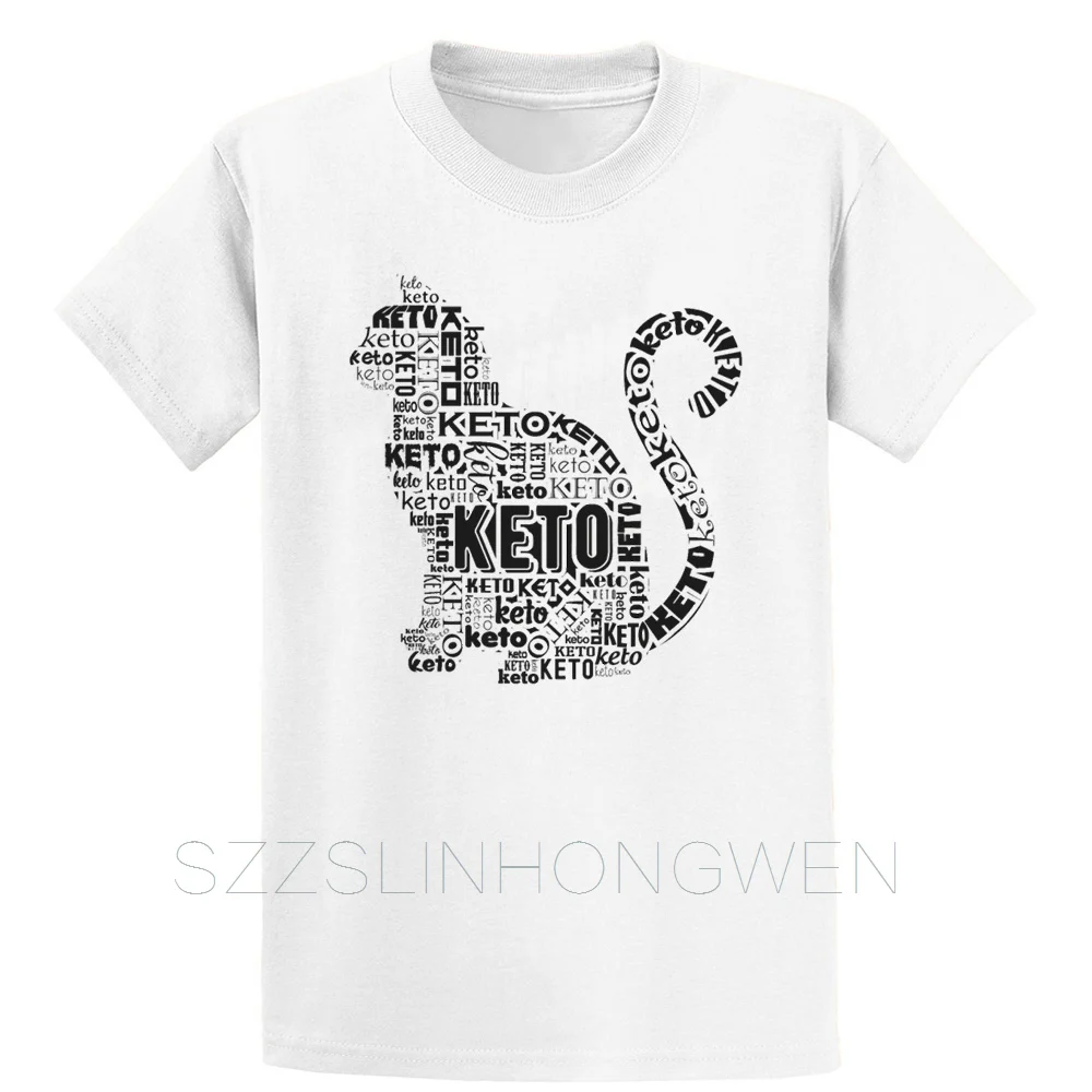 Keto Ketogenic Diet Design Funny Cat T Shirt Printing Graphic Cool Natural Spring O-Neck Tee Shirt Humor Shirt Keto Ketogenic Diet Design Funny Cat T Shirt Printing Graphic Cool Natural Spring O-Neck Tee Shirt Humor Shirt