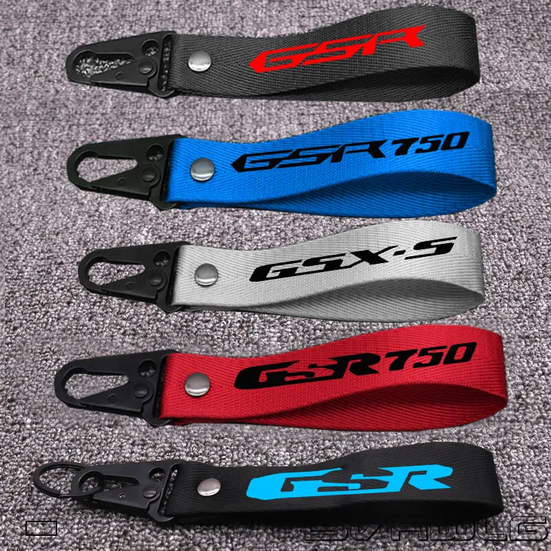 

3D Key Holder Chain Collection Keychain for SUZUKI GSXR GSXS GSR 750 600 400 1000 Universal Motorcycle Badge Keyring