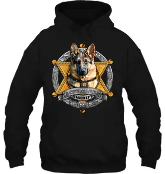 

Fashion Style Law Enforcement Elite Breed K9 Sheriff Black Streetwear men women Hoodies Sweatshirts