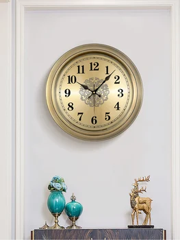 

Large Luxury Nordic Wall Clock Kitchen Silent Modern Design Creative Wall Clock Living Room Home Decor Horloge Murale JJ60WC