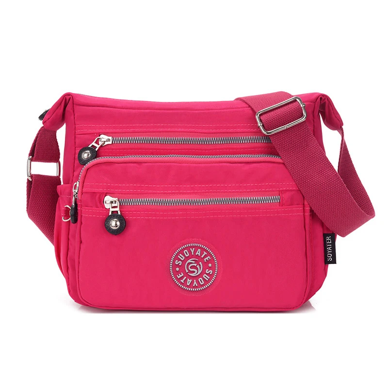 Женские сумки-мессенджеры, маленькие сумки на плечо, стильные сумочки и клатчи, брендовый дизайн, многослойная женская сумка на молнии