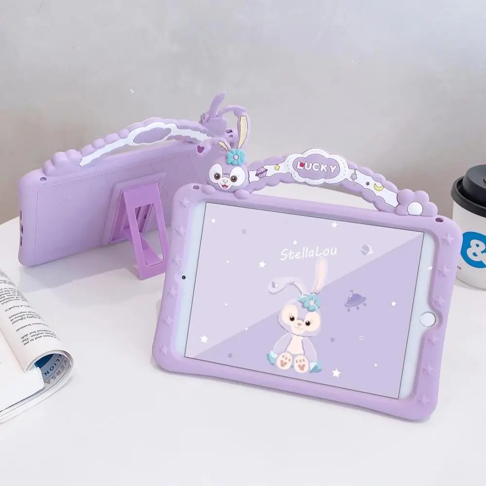 

Case For iPad 10.2 7th 2019 Tablet Cover For iPad mini Pro Air 10.5 11 3D Cartoon Cute Case for iPad 2 3 4 ipad 9.7 Air 1 2