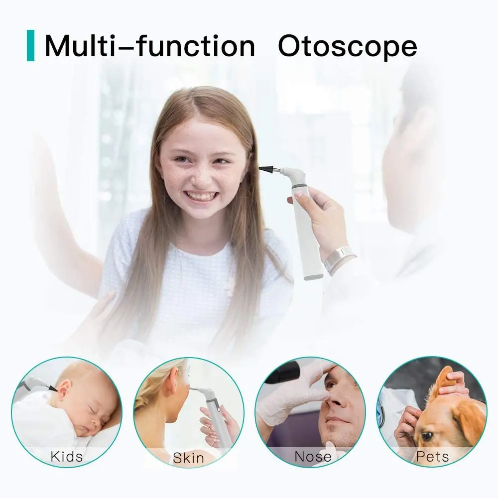 Ear Camera Endoscope 3.9mm Wireless Otoscope 720P HD WiFi Ear Scope with 6 LED for Kids and Adults Support Android and iPhone 4 Ear Camera Endoscope 3.9mm Wireless Otoscope 720P HD WiFi Ear Scope with 6 LED for Kids and Adults Support Android and iPhone 4