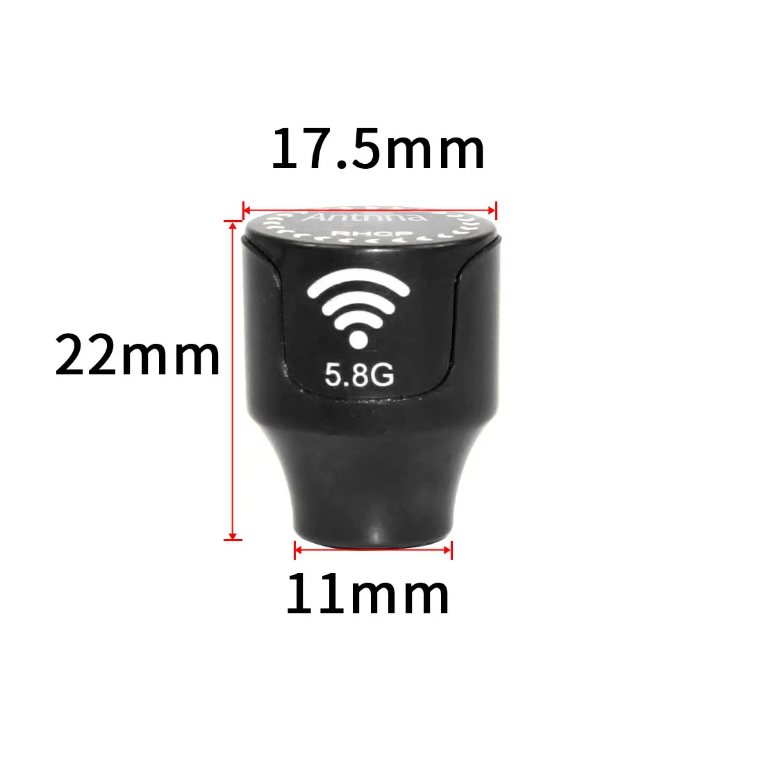 Короткая 5 8 GHz 2.5Dbi RHCP/LHCP SMA RP-SMA FPV антенна гриб 8g Антенна для радиоуправляемого
