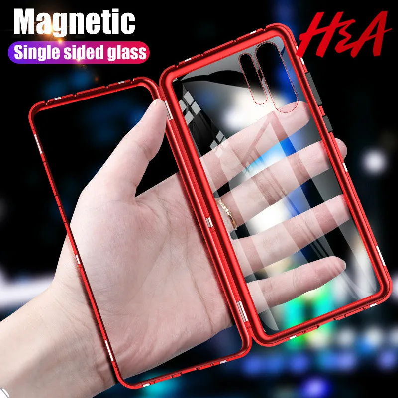 Металлический магнитный адсорбционный чехол для huawei P30 P20 Lite Pro P10 Plus чехол для huawei mate 20 10 Lite Pro Nova 3 3i 3e чехол