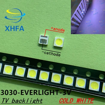 

EVERLIGHT 1000pcs LED Backlight 1W 3030 3V Cool white 80-90LM TV Application 62-113TUN2C/S5000-00F/TR8-T