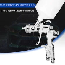 W-400 пистолет-распылитель, пистолет для покраски W400, HVLP ручной пистолет, тип гравитационного питания, покраска для ремонта автомобиля, хорошая распыление