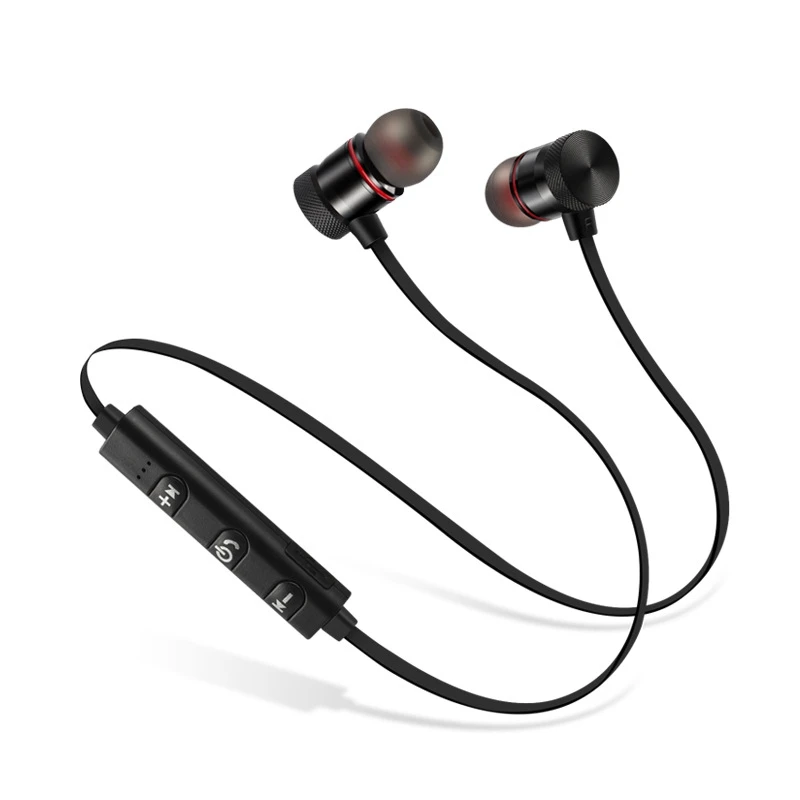 Black TWS беспроводные Bluetooth наушники, гарнитура, портативные Bluetooth мини наушники, MP3 музыкальный плеер, беговые стерео наушники с защитой от пота - Цвет: Black