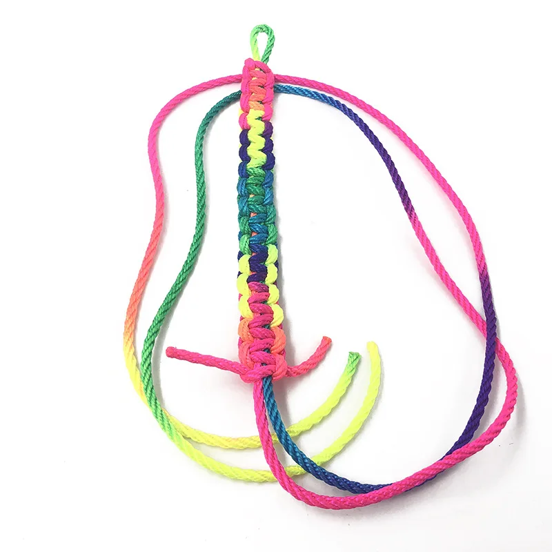 Stringz Радужная веревка Детские игрушки Монтессори Ztringz пальцевая веревка игра нить Игрушка Головоломка создает настольную игру команда Взаимодействие игрушки