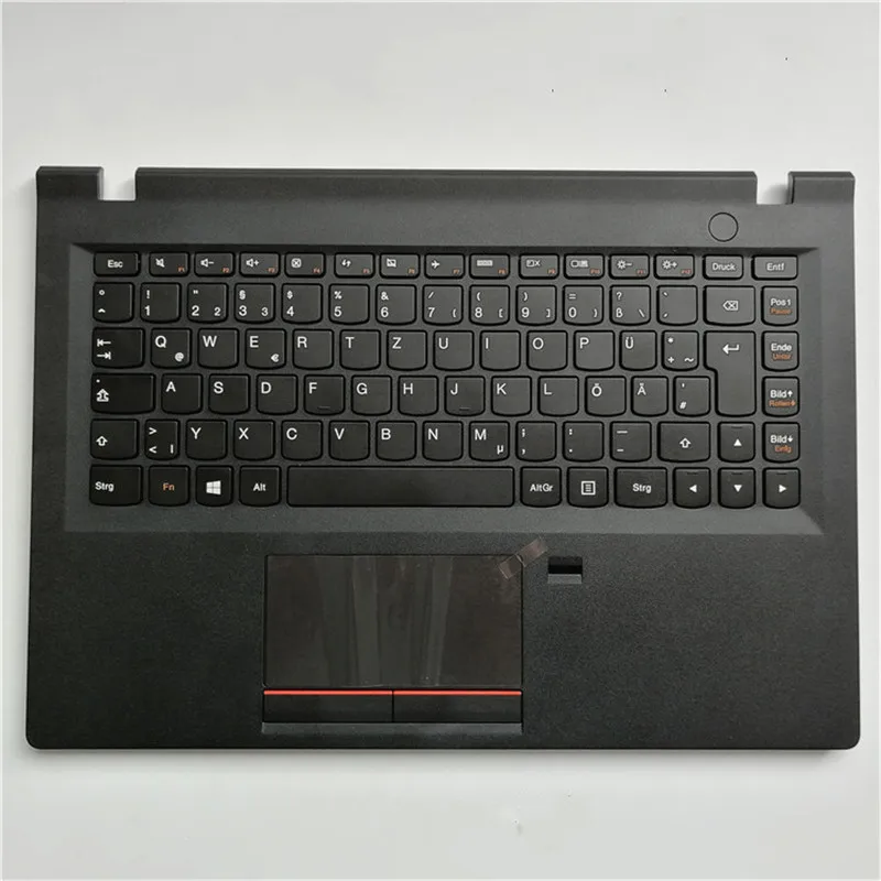 Чехол для ноутбука lenovo E31 E31-70 C shell AP1BM00300 с подставкой для ладони с клавиатурой+ тачпадом US RUS GER - Цвет: GER