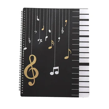 

20pages Expanded Multifunction Paino Music Sheet Folder Business File Holder Office Score Paper Study Students A4 Home Beginners