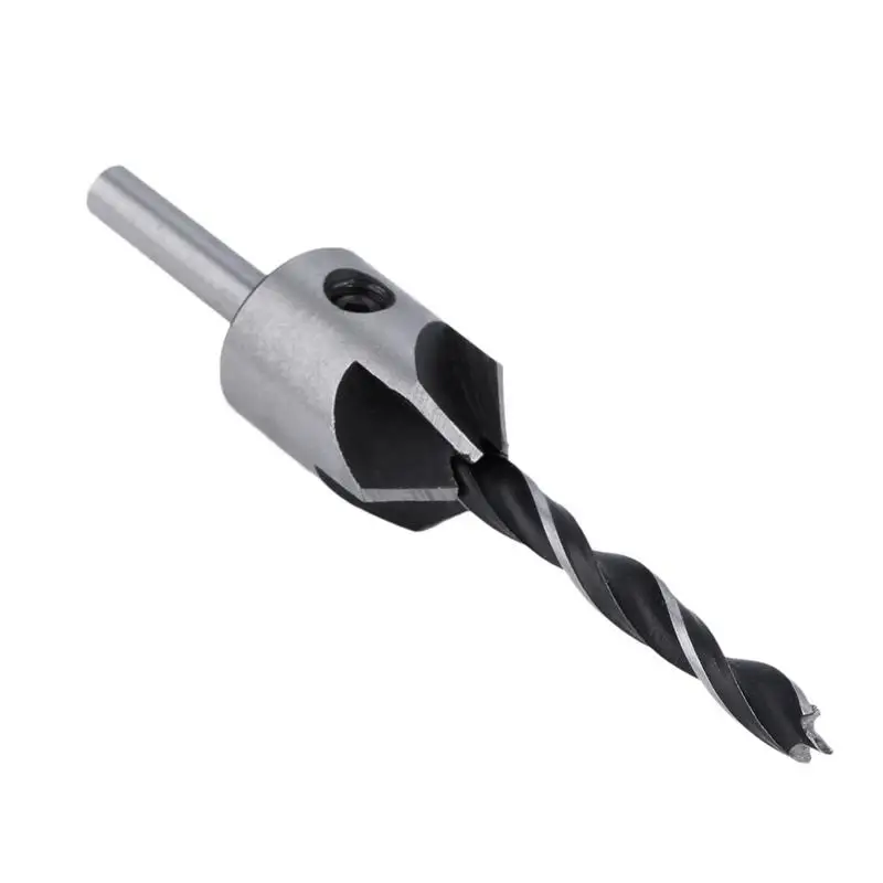 HCS 5 Флейта Зенковка набор сверл винт деревообрабатывающий сверлильный пресс
