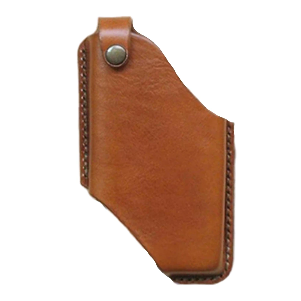 Borsa da uomo in pelle PU con passante per cellulare, custodia protettiva per cintura vintage