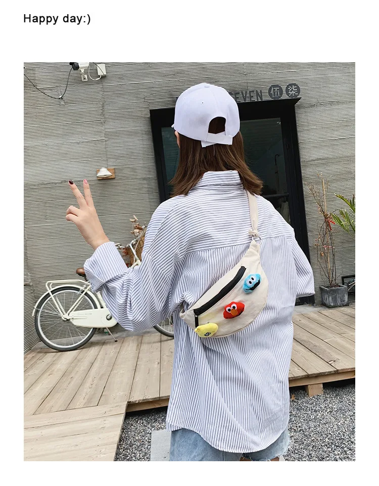 Korean-style Autumn And Winter New Style CHILDREN'S Bag Girls Cotton Cloth Shoulder Cross-body Bag Versatile Mini Accessori