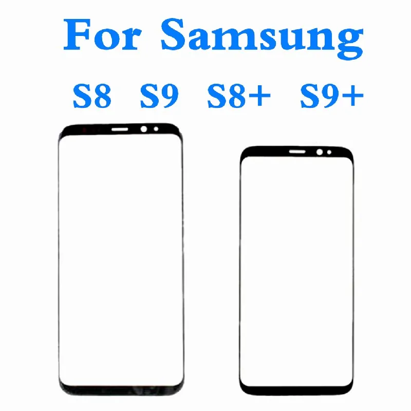 

For Samsung S8 Plus S9 Plus S10 Plus Note10 Plus Touch Screen Glass For Samsung S8 S9 S10 Note8 Note 9 Note 10 Front Touch Glass
