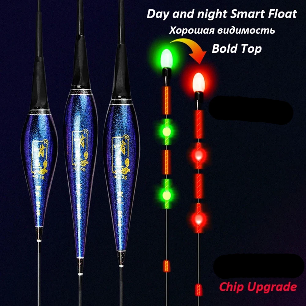 Spring season Sale ! 5 pcs Most commonly Led Night Fishing Floats Batteries. 