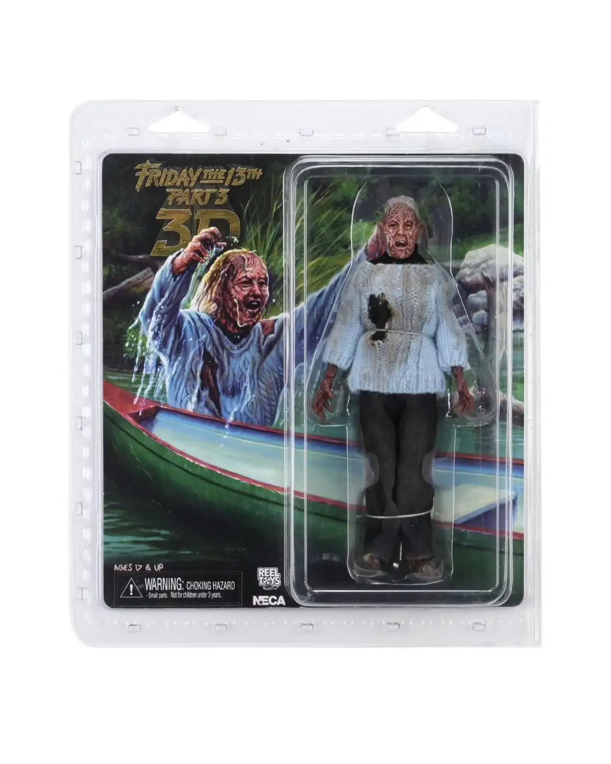 NECA 3D пятница 13-я часть 3 Джейсон мать ПВХ фигурка игрушка кукла 18 см