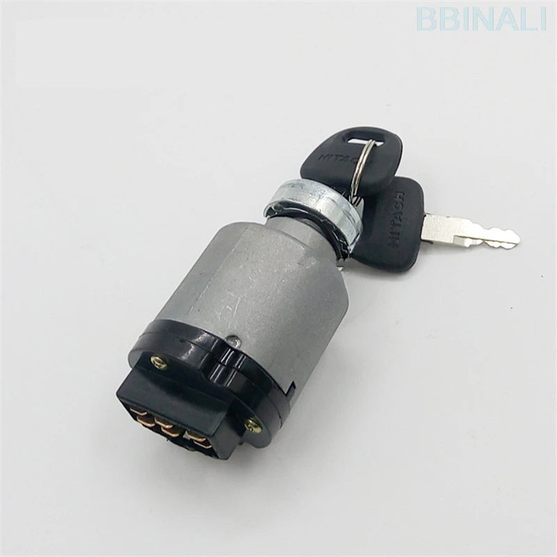 Для мини-экскаватор HITACHI ZX/EX120/200/240-2-3-5-6) Переключатель зажигания электрический дверной замок аксессуары для экскаватора